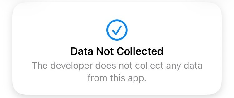 TeenCycle’s App Store privacy panel: Data Not Collected. The developer does not collect any data from this app.